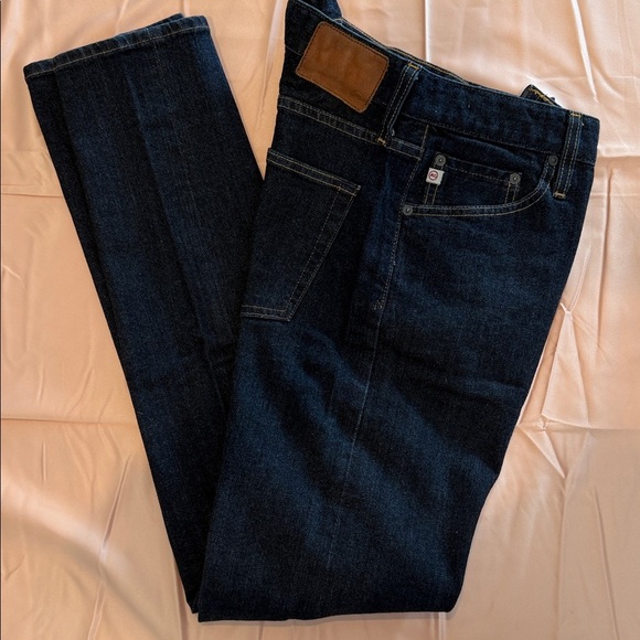 Adriano Goldschmied Men’s Blue Jeans Modern Slim 32R - Picture 8 of 11